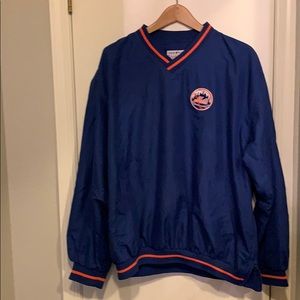 New York Mets V-Neck Windbreaker
